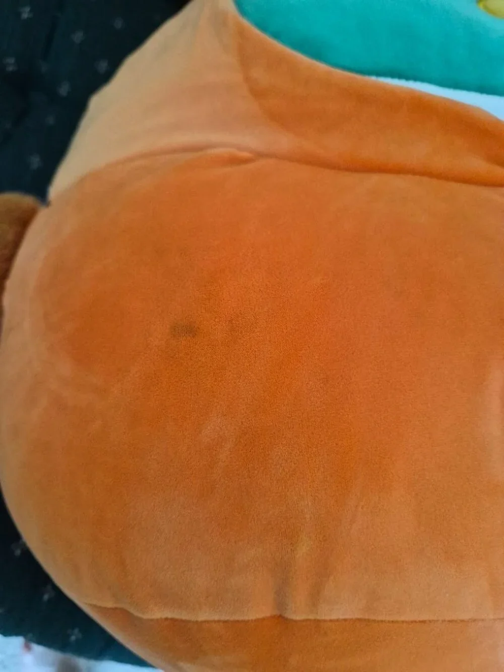 Jumbo Squishmallow Avery the Duck in Pumpkin Costume